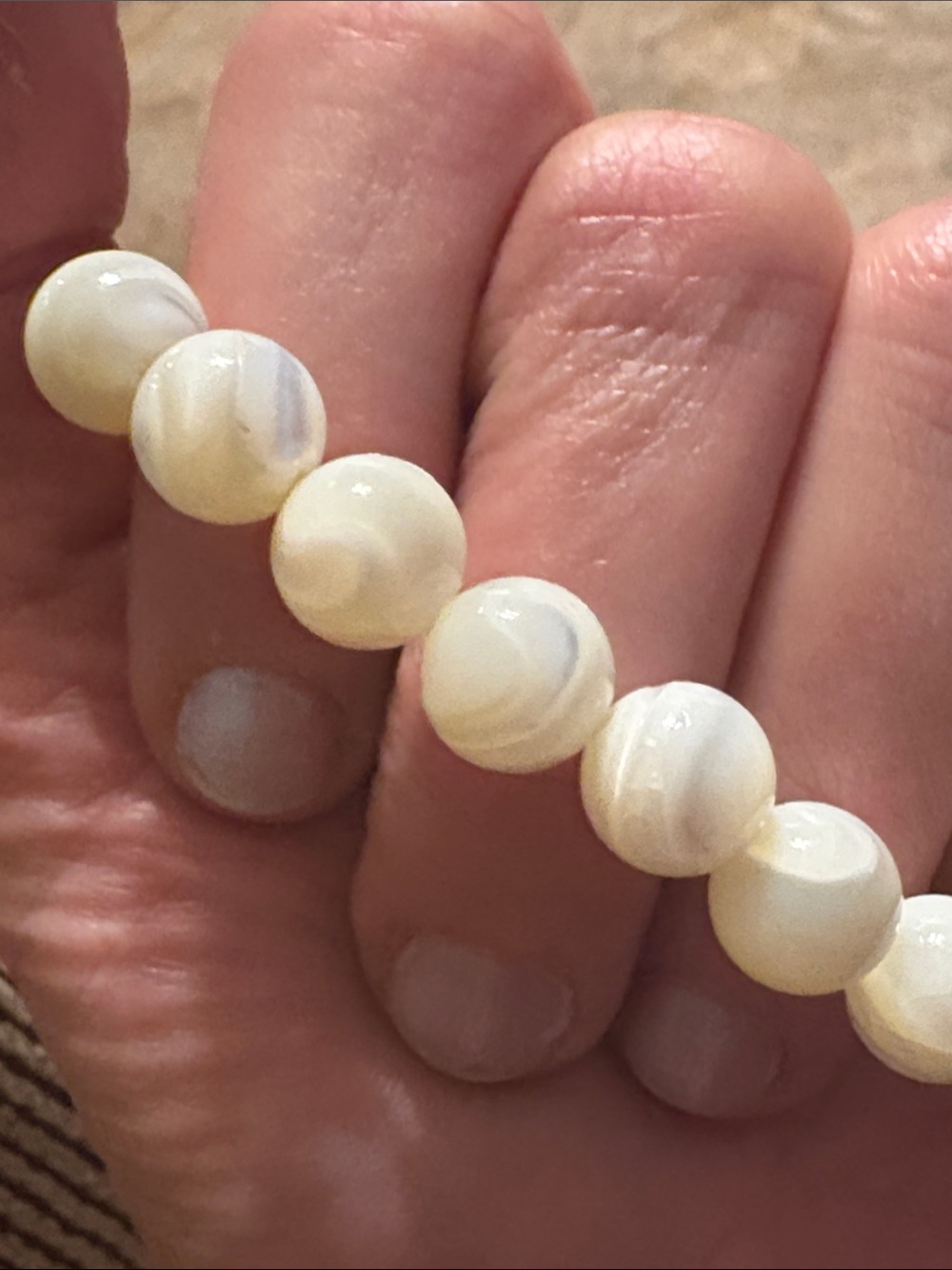 Vintage White Jade Rose Bracelet- Women Jewelry - Picture 2 of 10